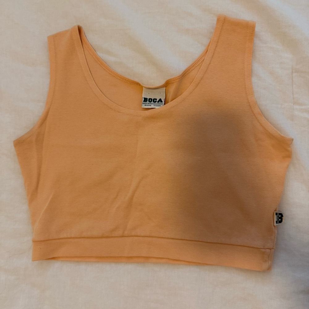 Vintage Boca Cropped Tank Top